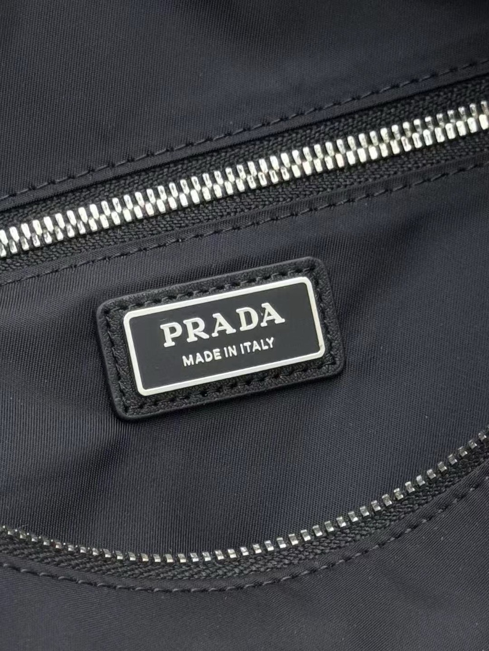 Prada Black Nylon Duffel Shoulder Bag for Men - Picture 3 of 7
